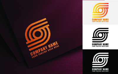 Neue Technologie Logo Design-Markenidentität