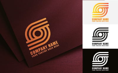 Новий технологічний дизайн логотипу-ідентифікація бренду