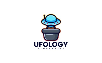 Ufology Simple Mascot Logo