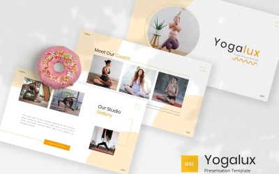 Yogalux - Vorlage für Yoga-Google-Folien