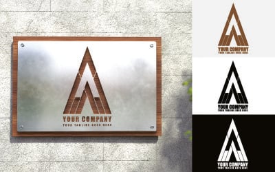 Architektura a stavebnictví Logo Design-Identita značky