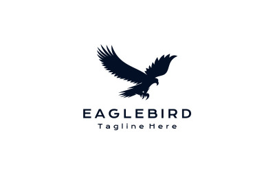 Eagle Bird Logo Tervező Vektor Sablon