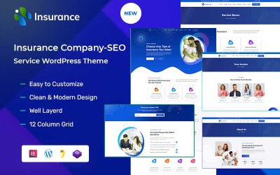 Pojištění - Pojištění & SEO téma WordPress