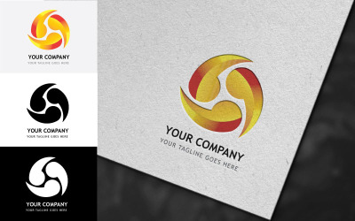 Professional Comma Logo Design-Brand Identity