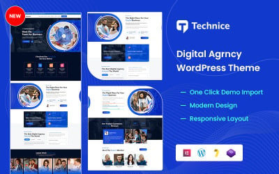 Technice - Tema de WordPress para agencias digitales
