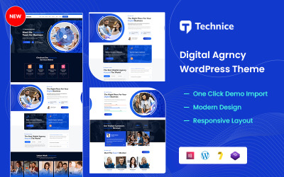 Technice - Tema WordPress para Agência Digital