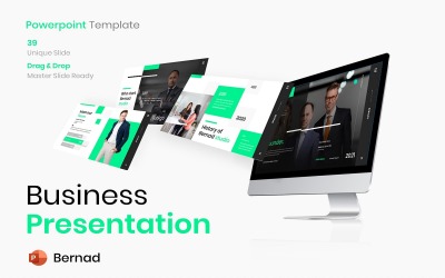 Бернад – Бизнес Шаблоны презентаций PowerPoint
