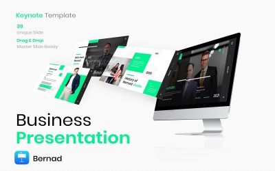 Bernad – Szablon Keynote firmy