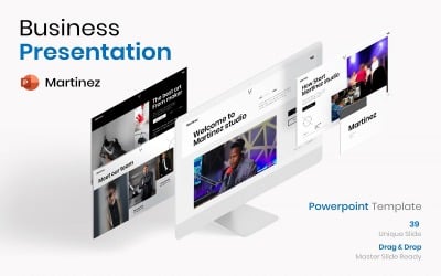 Martinez – Busines PowerPoint Template
