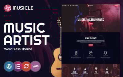 Musicle 音乐 WordPress 主题