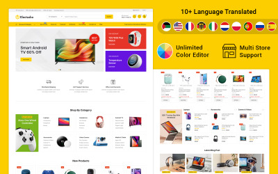 Electsoho – Mega Electronics Digital Market PrestaShop téma