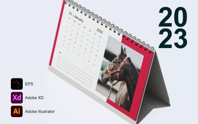 Calendrier 2023 Modèle 6 - Dimanche