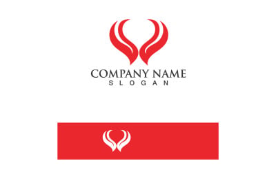 Fire Logo Template  Flame Icon Vector  V10