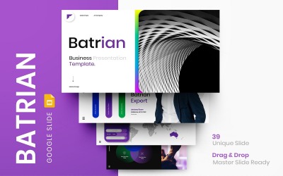 Batrian - Biznesowy szablon slajdu Google