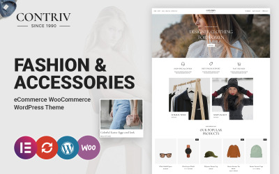 Contriv Moda y Accesorios Tema WooCommerce