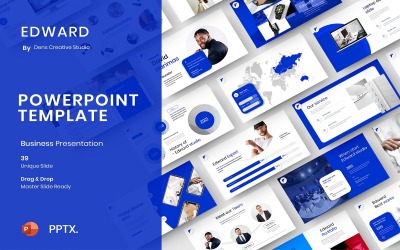 Едвард – бізнес-шаблон PowerPoint