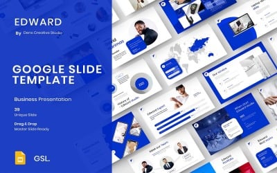 Edward - Modello di diapositiva Google aziendale