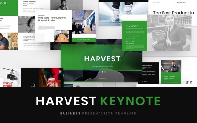 Harvest – 商业主题演讲模板