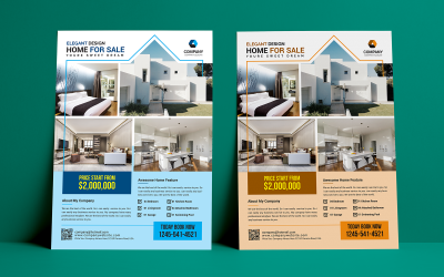 Immobilienmakler Business Flyer_Vol_017