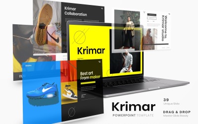 Krimar – PowerPoint-mall för företag