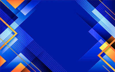 Niebieski Gradientowy Abstrakcyjny Szablon Projektu Tła