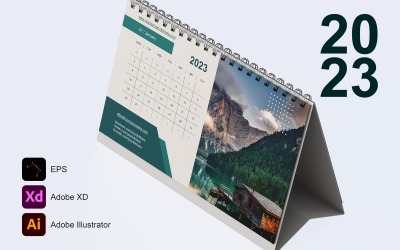 Calendrier 2023 Modèle 5 - Lundi