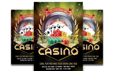GRATIS - Modello di volantino per casinò