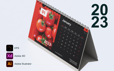 Calendar 2023 Template 10 - Sunday