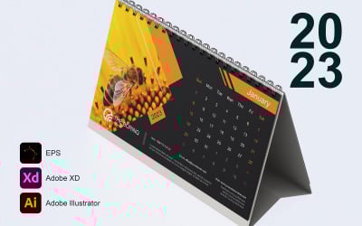 Calendrier 2023 Modèle 12 - Dimanche