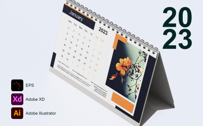 Kalender 2023 Mall 14 - Måndag