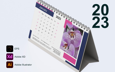 Kalender 2023 Sjabloon 14 - Zondag
