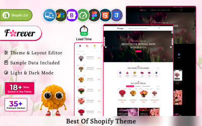 Назавжди - тема Mega Flower Super Shopify 2.0