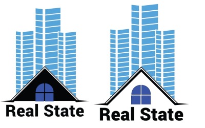 Шаблон логотипу Real State Agency