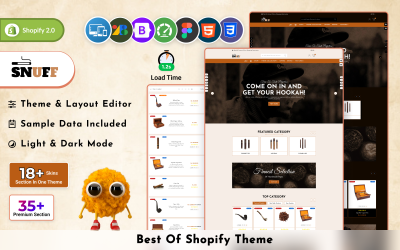 Snuff - Mega Puro Süper Mağaza 2.0 Shopify Teması