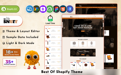 Snuff - Tema Shopify Mega Cigar Super Store 2.0