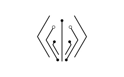 Circuit illustratie ontwerp vector, technologie symbool3