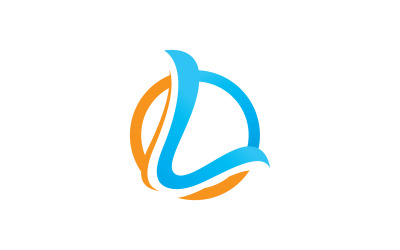 L Letter Logo vector pictogrammalplaatje12