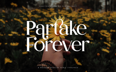 Partake | Modern Serif FREE