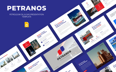 Petranos - Modello di diapositiva Google per petrolio e gas