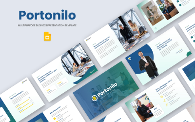 Portonilo – багатоцільовий бізнес-шаблон Google Slide