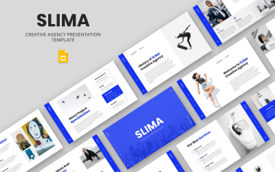 SLIMA - Yaratıcı Ajans Google Slayt Şablonu