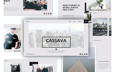Cassava Mehrzweck-PowerPoint-Vorlage