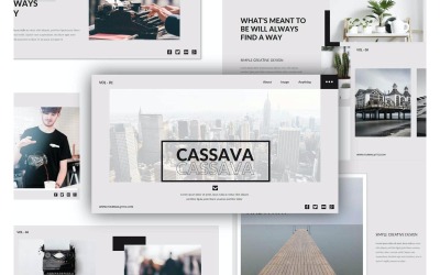Maniok uniwersalny Szablon PowerPoint