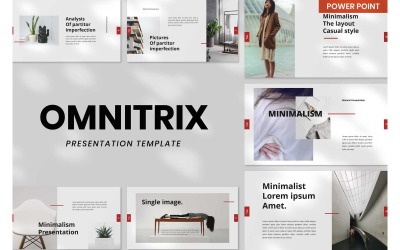 Omnitrix Multifunctionele Sjablonen PowerPoint presentatie