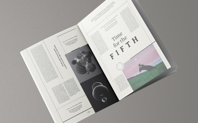 Zarif Çok Amaçlı A3 Şablonu