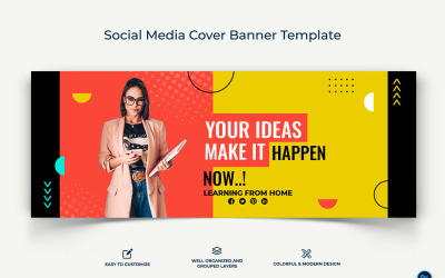 Business Service Facebook Cover Banner Design Mall-27