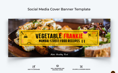 Eten en Restaurant Facebook Cover Banner Ontwerp-01
