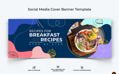 Facebook-Cover-Banner-Design für Lebensmittel und Restaurants-24