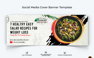 Facebook-Cover-Banner-Design für Lebensmittel und Restaurants-31