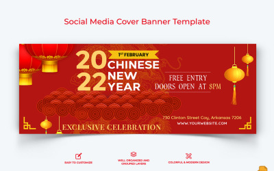 Chinese NewYear Facebook Cover Banner Design-011